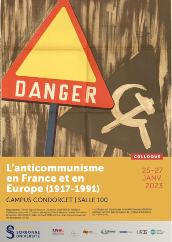 L’anticommunisme en France et en Europe 1917-1991