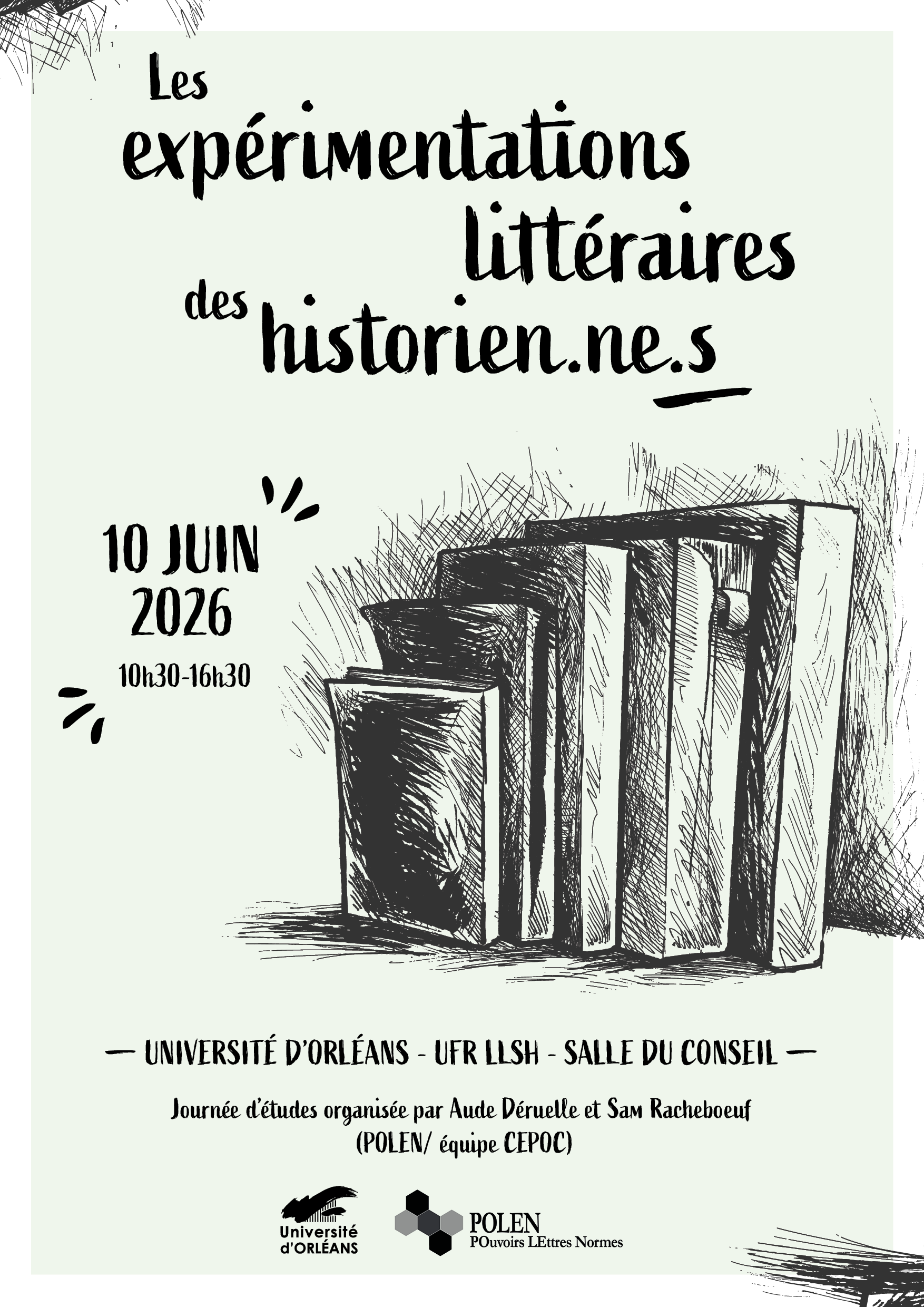 [Journée d&rsquo;études] Les expérimentations littéraires des historien.ne.s