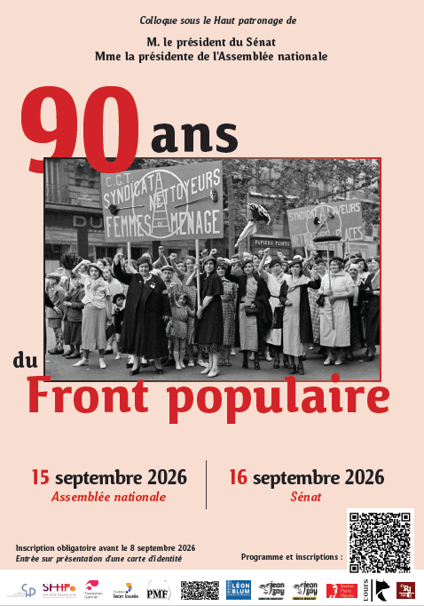 [Colloque] Quatre-vingt dix ans du Front populaire !